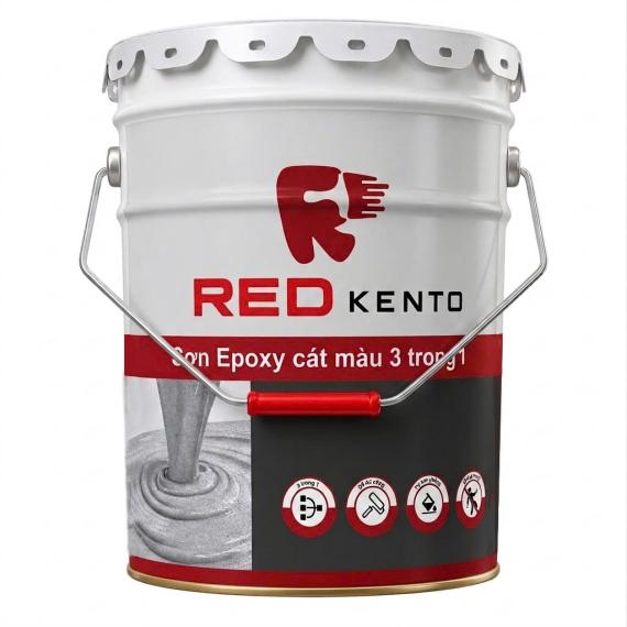 Sơn epoxy cát màu (9KG)