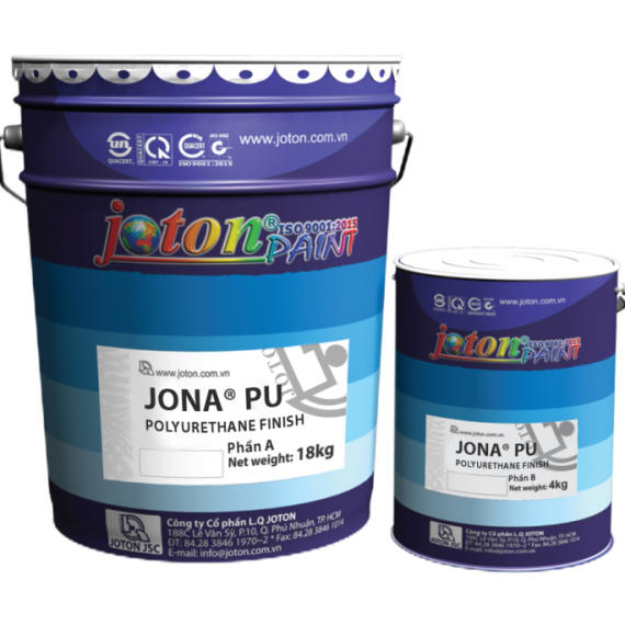 Sơn phủ Joton Jona Polyurethane Finish - Màu Đỏ