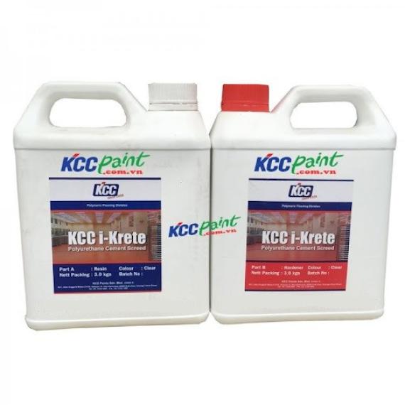 Sơn PU Ngoài trời KCC UT6581- Màu Vàng